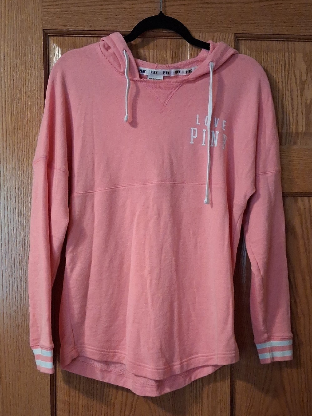 PINK Victoria's Secret Pink Coral Crewneck Sweatshirt